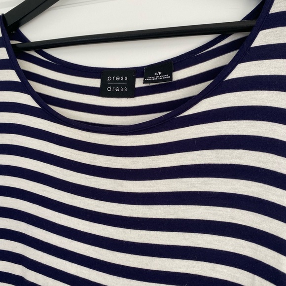 Striped T Shrit Dress! - Picture 2 of 3